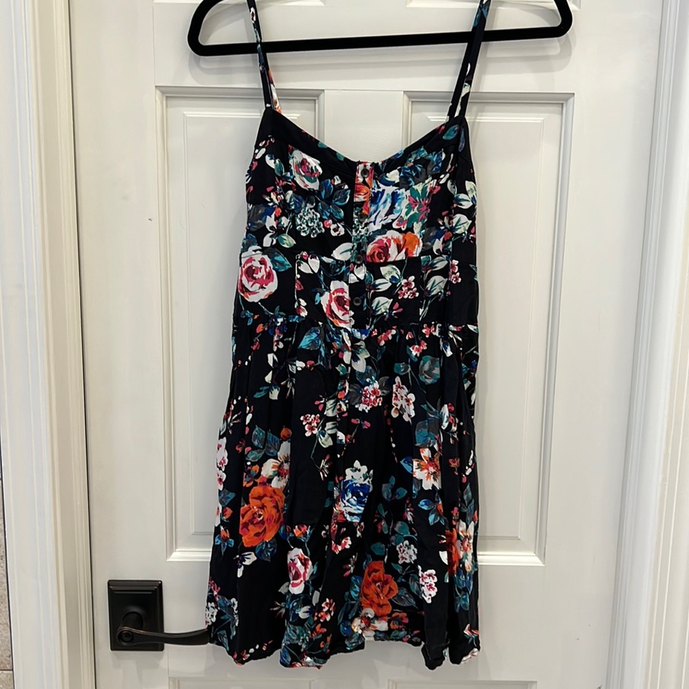 Express adjustable strap mini dress